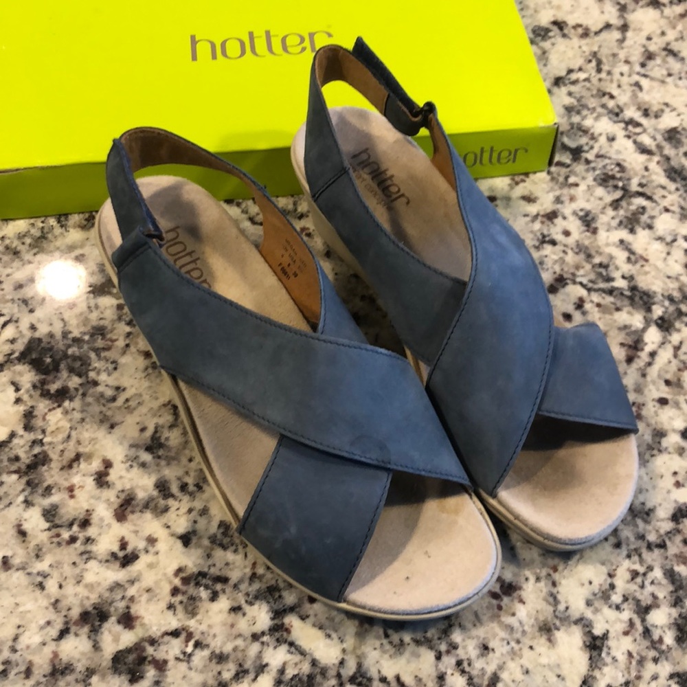 Hotter Megan suede sandals